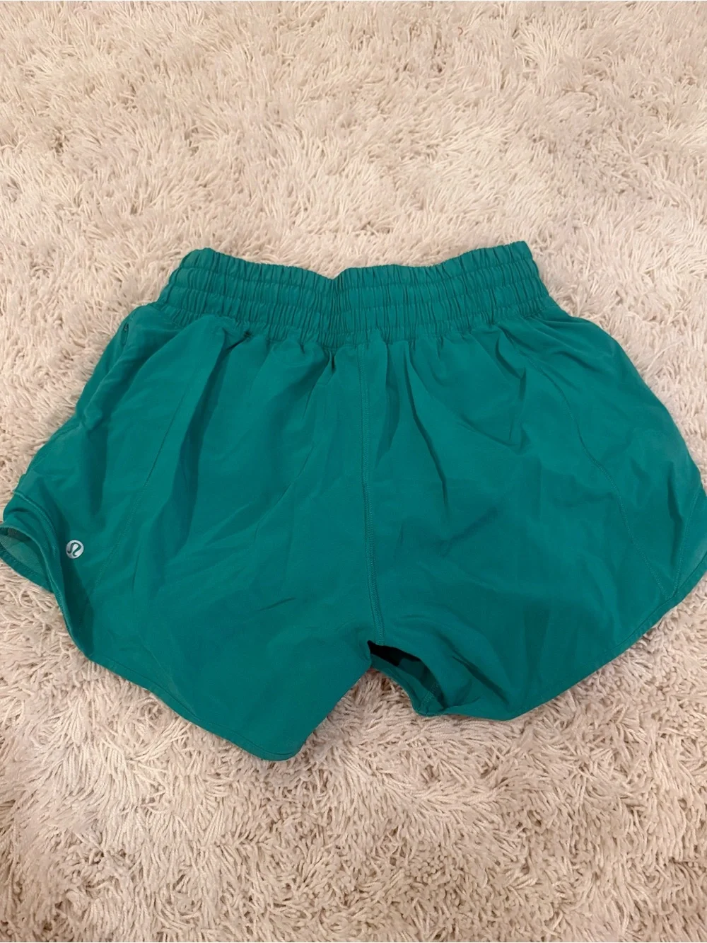 lululemon athletica Teal Running Shorts